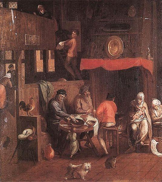 Gillis Mostaert Netherlandish Household